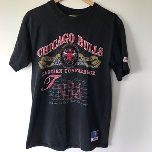 Vintage Chicago Bulls Black Tee